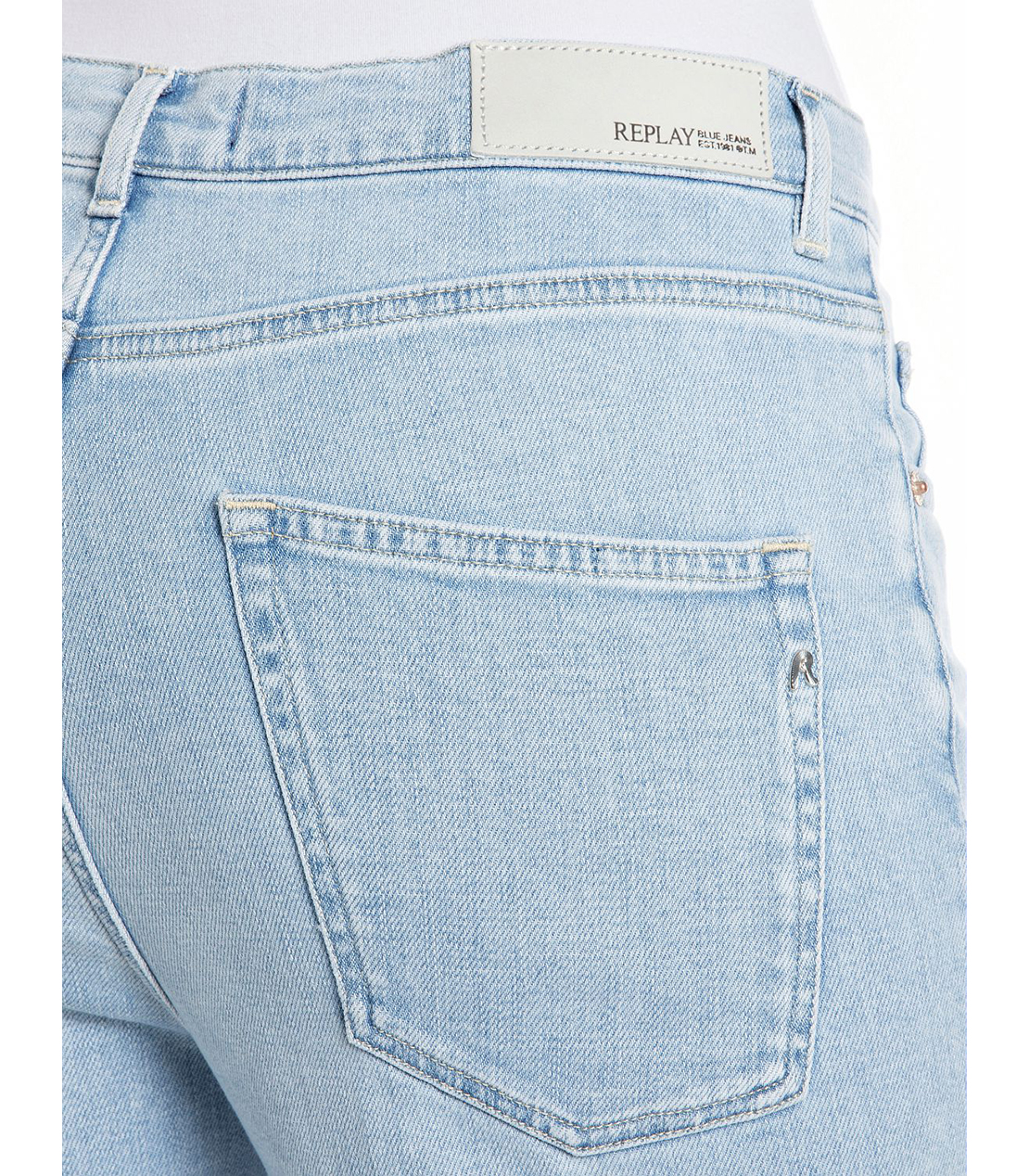 リラックスMELJAオーセンティックデニム 詳細画像 スーパーライトブルー 8